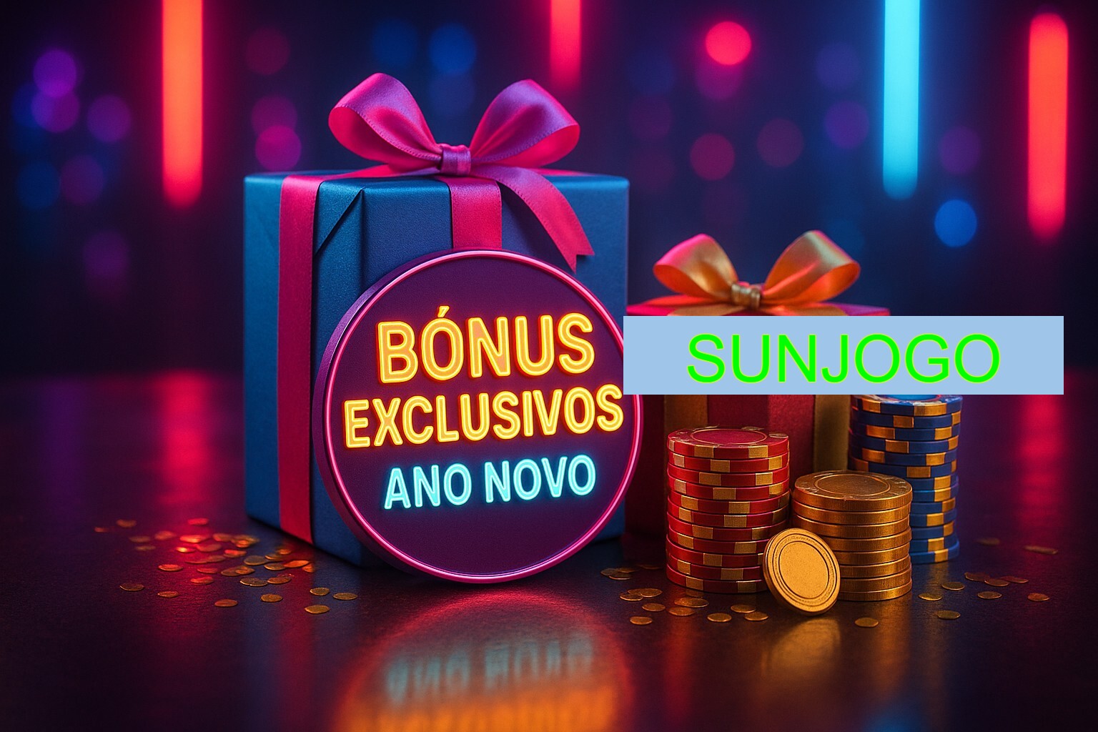 Promoções de Ano Novo no SUNJOGO